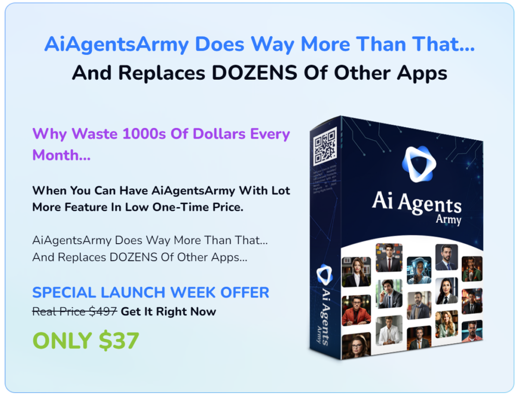 AiAgentsArmy-Replaces-Dozens-of-Apps-Super-Low-Price