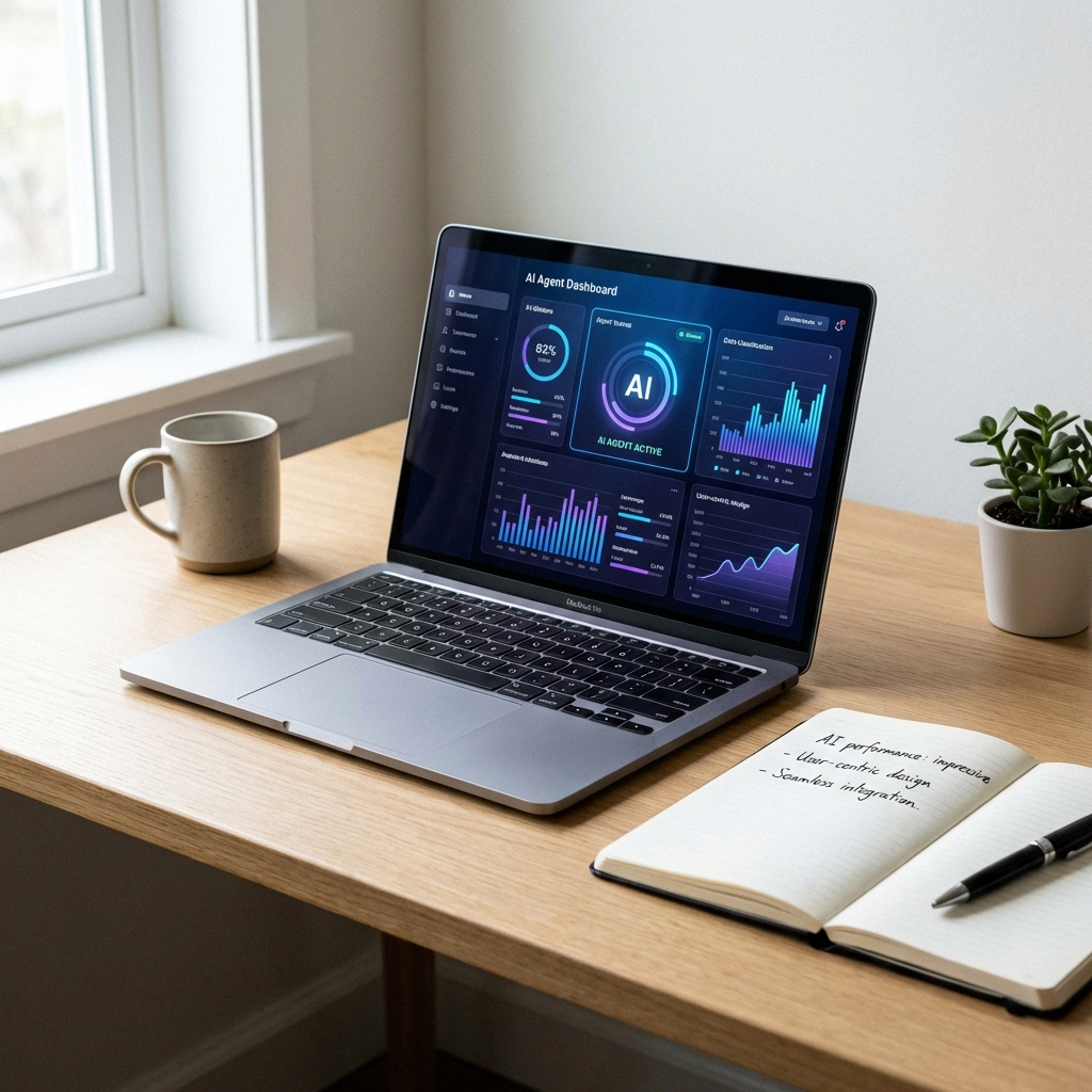 OpenClaw Cracked Review - AI agent dashboard on a desk with review notes